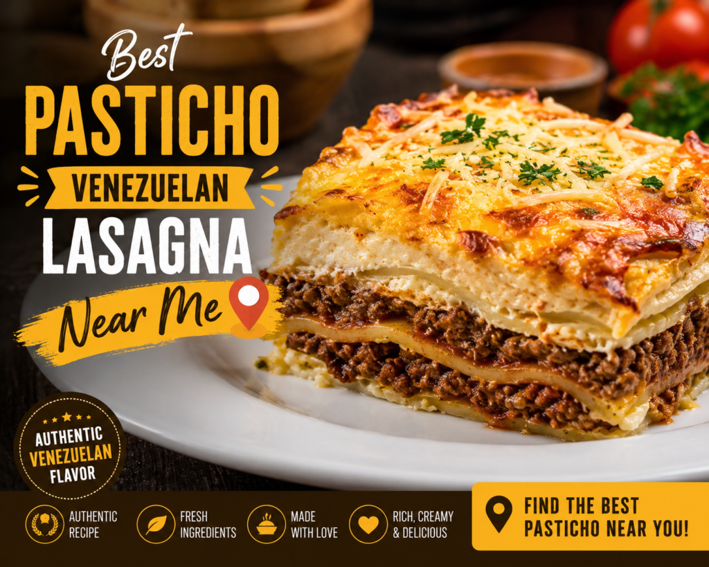Best Pasticho Venezuelan Lasagna Near Me